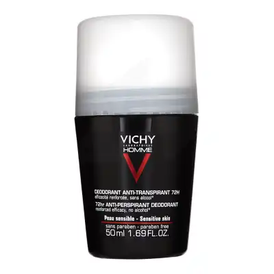 Vichy Homme Déodorant Anti-transpirant Bille/50ml à Voiron