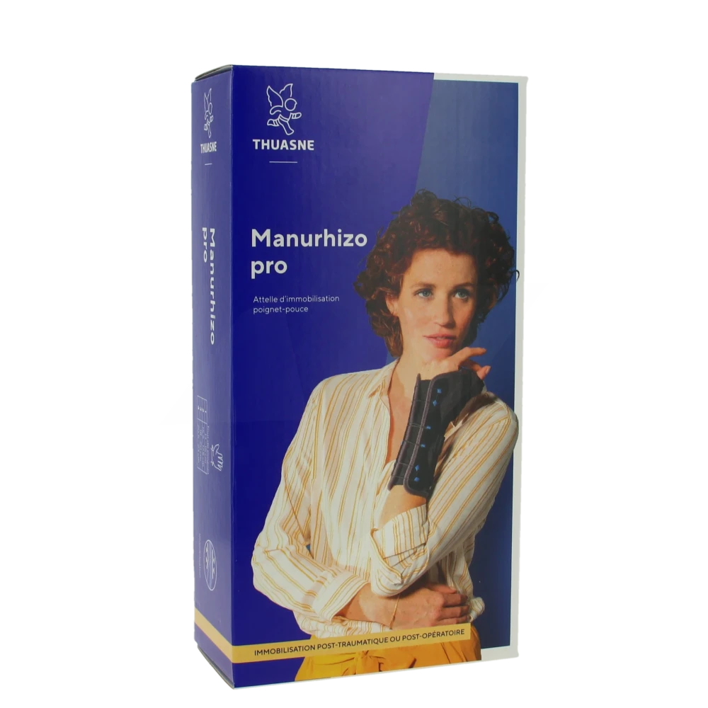 Thuasne Manurhizo Pro Attelle Poignet Pouce Droit Grise Taille 3