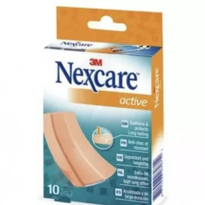 Nexcare Vie Active Pansement Lavable Anti-choc 6x10cm 10 Bandes