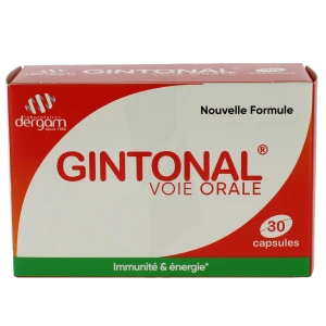 Gintonal Caps énergisant B/30