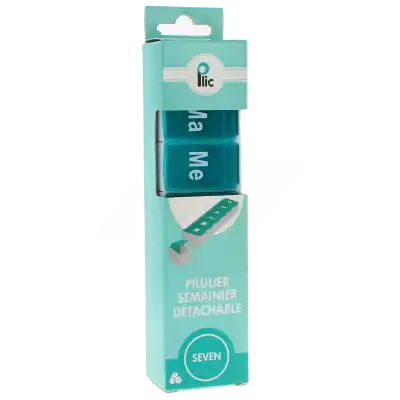 Plic Care Pilulier Semainier Détachable à LA-RIVIERE-DE-CORPS