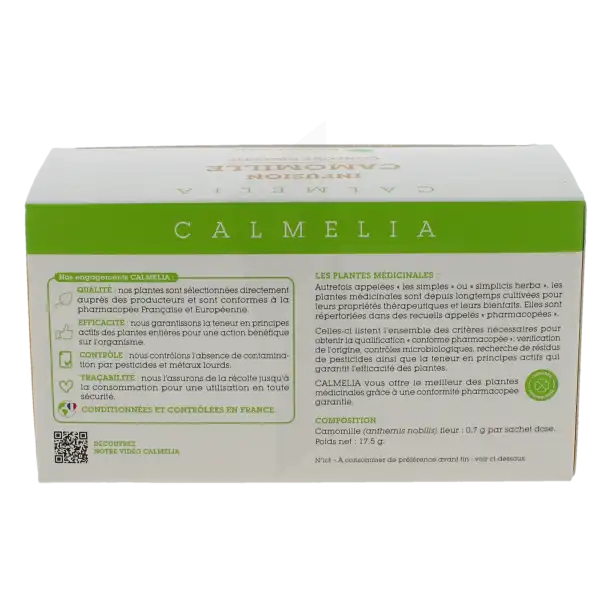 Calmelia Camomille Tisane 25 Sachets