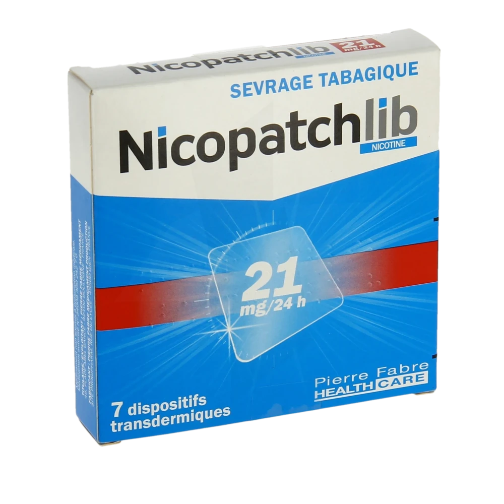 Nicopatchlib 21 Mg/24 H Dispositifs Transdermiques B/7