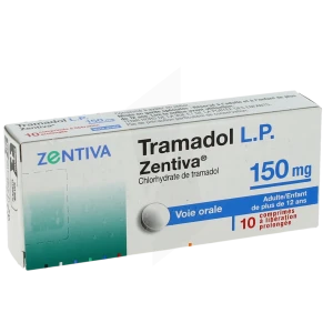 Tramadol Zentiva Lp 150 Mg, Comprimé à Libération Prolongée