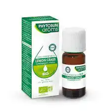 Phytosun Aroms Huile Essentielle Bio Lemongrass Fl/10ml à NANTERRE