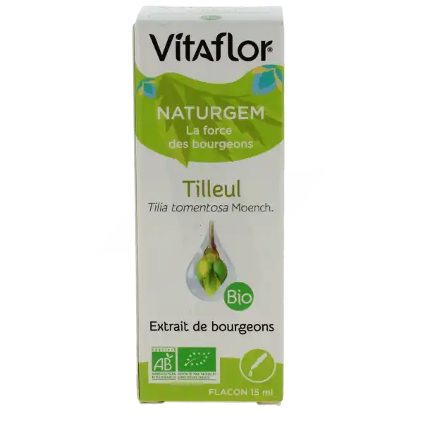 Bourgeons Tilleul Vitaflor Bio, Fl 15 Ml