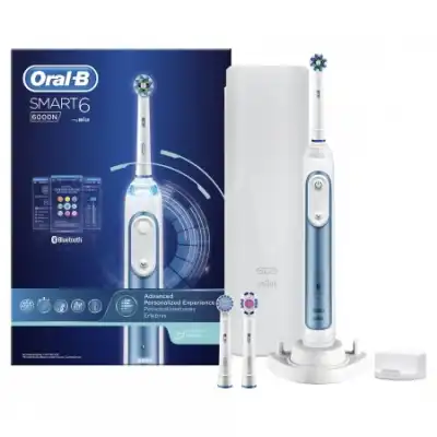 Oral B Smart 6 6000n Cross Action Brosse à Dents électrique à ROMORANTIN-LANTHENAY