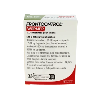 Frontcontrol Wormer Xl Comprimés Chien B/2