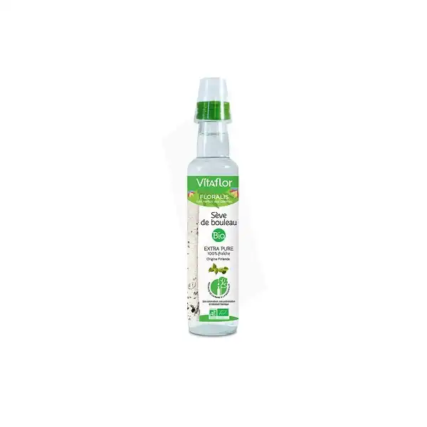 Vitaflor Bio Sève De Bouleau Bio Extra Pure 100% Fraîche Solution Buvable Fl/250ml