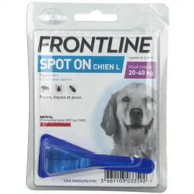 Frontline Solution externe chien 20-40kg 1Dose