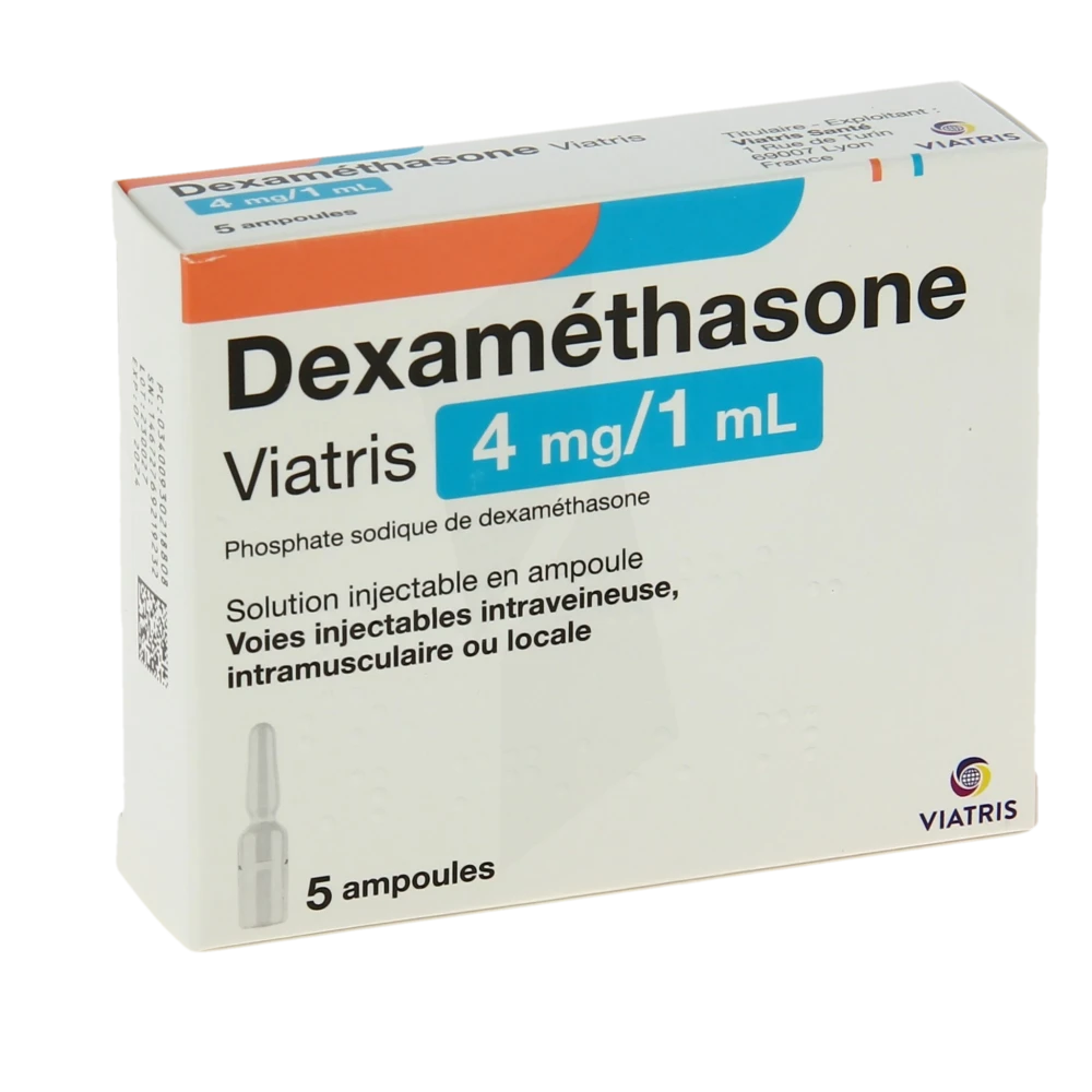 Dexamethasone Viatris 4 Mg/1 Ml, Solution Injectable En Ampoule