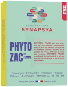 Synapsya Phytozac Femme Gélules B/30