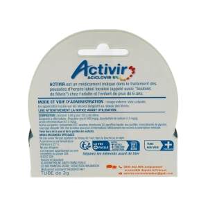 Activir 5 % Crème