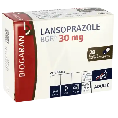 Lansoprazole Bgr 30 Mg, Gélule Gastro-résistante à Clamart