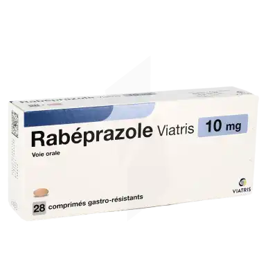 Rabeprazole Viatris 10 Mg, Comprimé Gastro-résistant à Auterive