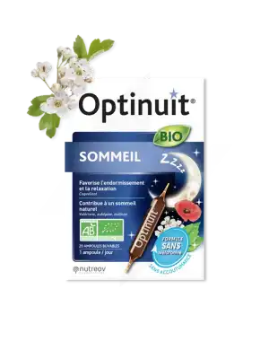 Nutreov Optinuit Bio Solution Buvable 20 Ampoules/10ml à LA ROCHE SUR YON