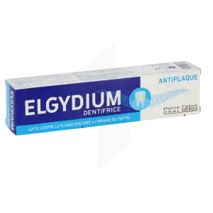 Elgydium Dentifrice Anti-plaque 75ml à RIVIÈRE-PILOTE