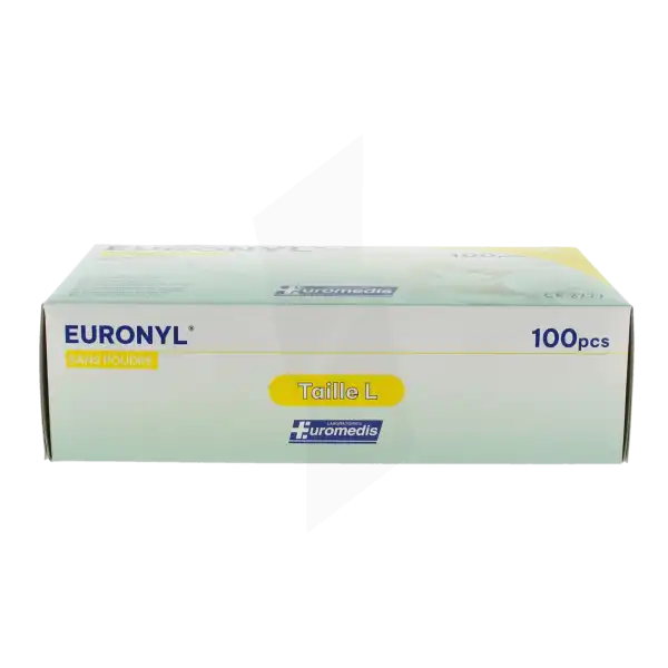 Euronyl Gant Vinyl Non Poudré T8/9 B/100