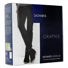 Sigvaris Graphik 2 Chaussette Homme Cobalt N Small à SENNECEY-LÈS-DIJON