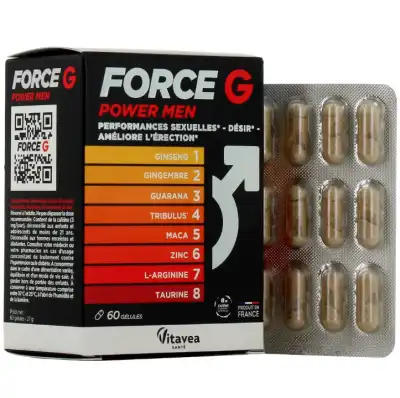 Force G Power Men Gélules B/60 à Touques