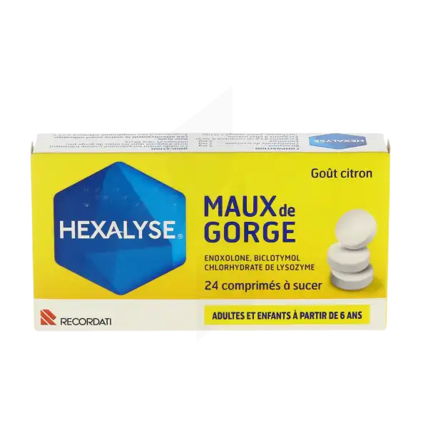 Hexalyse, Comprimé à Sucer