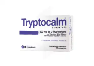 Dissolvurol Tryptocalm Comprimés B/30 à JACOU