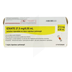 Izixate 27,5 Mg/0,55 Ml, Solution Injectable En Stylo Injecteur Prérempli