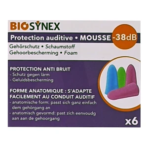 Biosynex Protection Auditive Mousse B/6