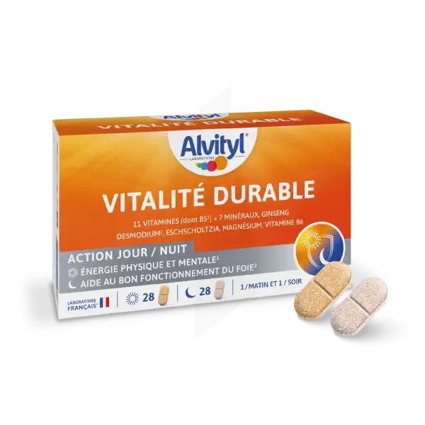 Alvityl Vitalité Durable Comprimés B/56