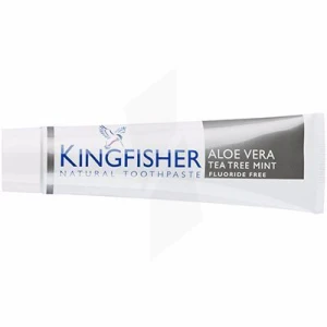 Kingfisher Dentifrice Sans Fluor Aloe Vera - Arbre à Thé - Menthe T/100ml