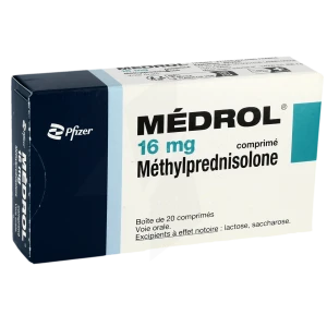 Medrol 16 Mg, Comprimé