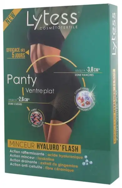 Lytess Panty Ventre Plat Noir S/m (36-42)