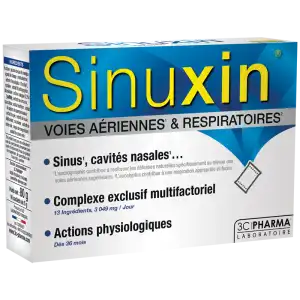 Sinuxin Poudre Solution Buvable Mangue Voies Aériennes & Respiratoires 16 Sachets à COLLONGES-SOUS-SALEVE