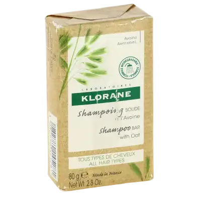 Klorane Capillaire Shampooing Solide Avoine B/80g à VILLENAVE D'ORNON