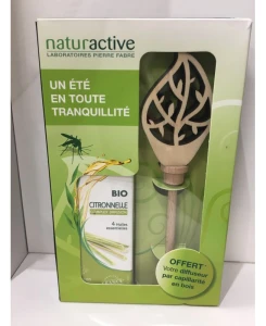 Naturactive Complex' Huile Essentielle Bio Pour Diffusion Citronnelle Fl/30ml+ Diffuseur