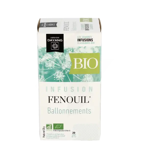 Dayang Fenouil Bio 20 Infusettes