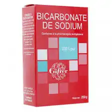 Gifrer Bicarbonate De Sodium Poudre Orale 250g à AUCAMVILLE