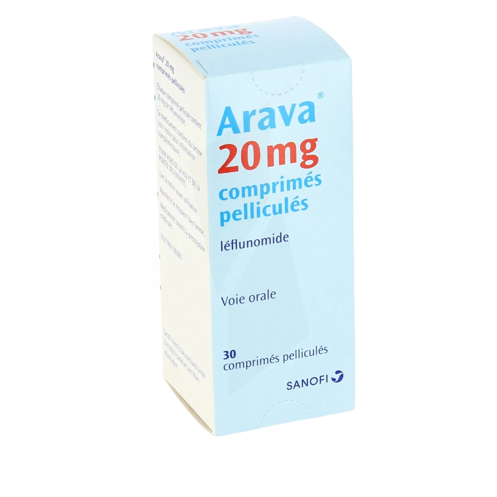 Arava 20 Mg, Comprimé Pelliculé