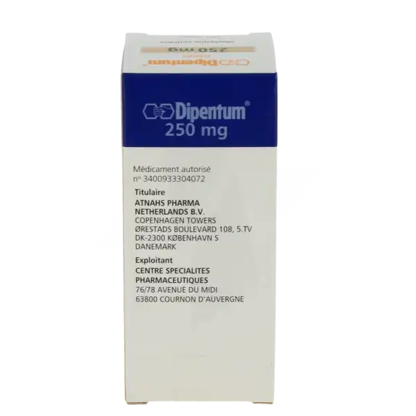 Dipentum 250 Mg, Gélule