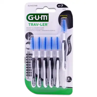 Gum Travler Brossettes Inter-dentaires Noir 2,6mm B/6 à HEROUVILLE ST CLAIR