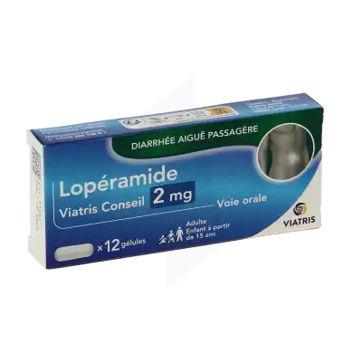 Loperamide Viatris Conseil 2 Mg, Gélule à UGINE