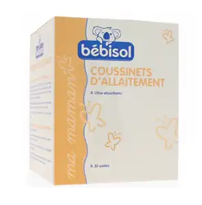 Bébisol Coussinets D'allaitement Jetables Ultra-absorbants / Boîte De 30 à Mérignac