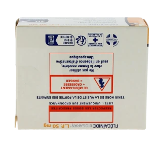Flecainide Biogaran Lp 50 Mg, Gélule à Libération Prolongée