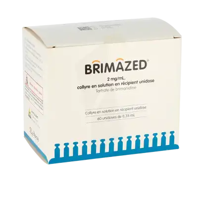 Brimazed 2 Mg/ml, Collyre En Solution En Récipient Unidose à NANTERRE