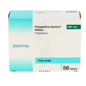 Pregabaline Zentiva 300 Mg, Gélule