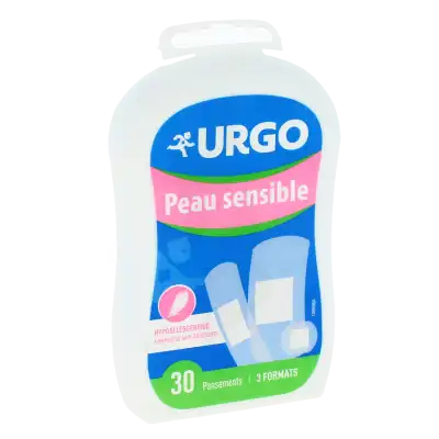 Urgo Pansements Peau Sensible 3 Formats B/30 à Hagetmau