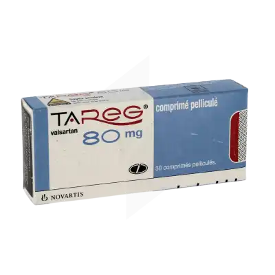 Tareg 80 Mg, Comprimé Pelliculé à LA CRAU