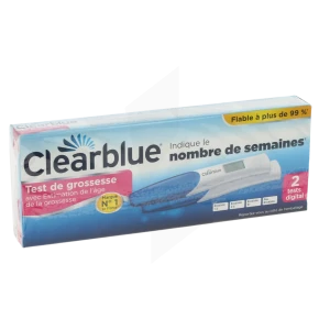 Clearblue Test De Grossesse Digital Eag B/2