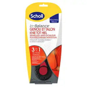 Acheter Scholl Expert Support Semelle Anti-Douleur Genou et Talon Taille M à Châtenay-Malabry