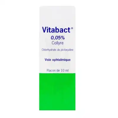 Vitabact 0,05 Pour Cent, Collyre à Pau